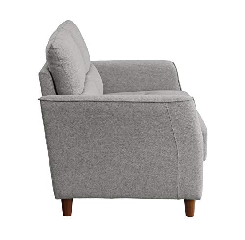 Lexicon Willow Living Room Loveseat, Gray