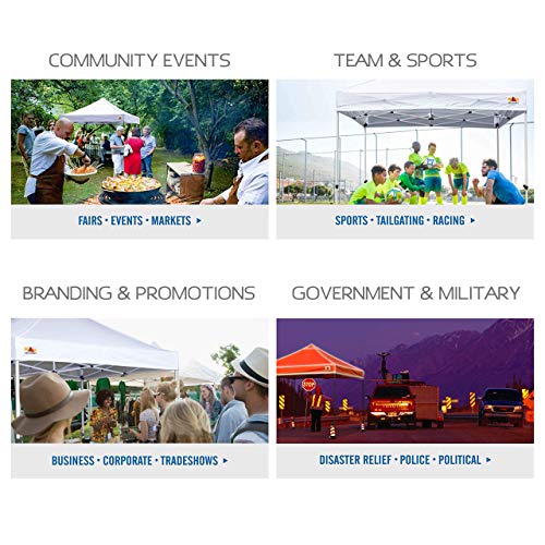 ABCCANOPY Heavy Duty Ez Pop up Canopy Tent with Sidewalls 10x20,Khaki