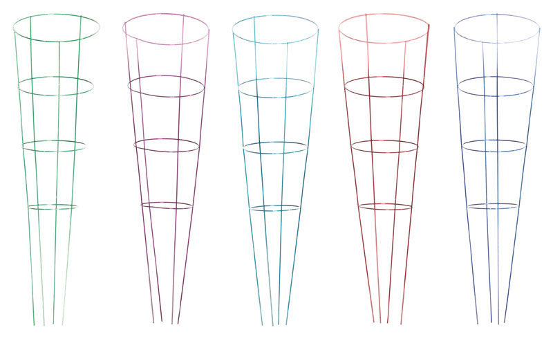 Glamos Wire 54 in. H x 16 in. W Assorted Steel Plant Support (Pack of 25)