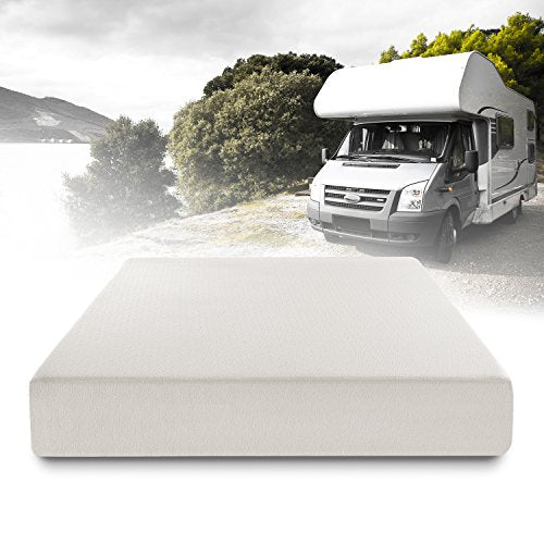 ZINUS 10 Inch Ultima Memory Foam Mattress / Short Queen Size for RVs, Campers & Trailers / Mattress-in-a-Box