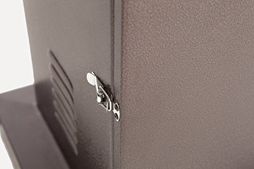 Fire Sense 62224 Hammered Bronze Finish Square Flame Patio Heater