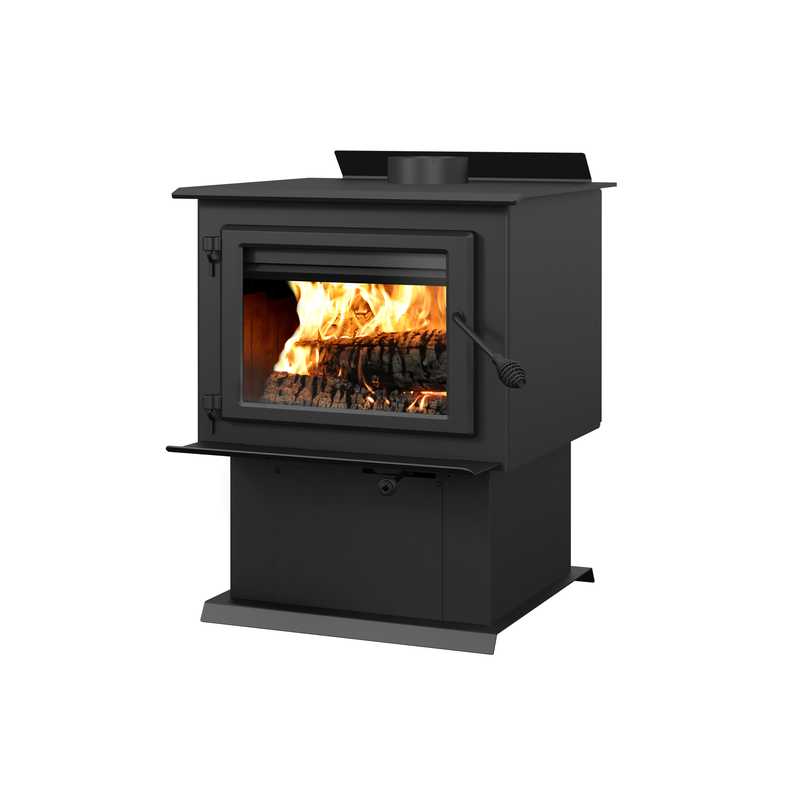 Century Heating FW3500 EPA Certified 2,700 Sq. Ft. Wood Stove On Pedestal New