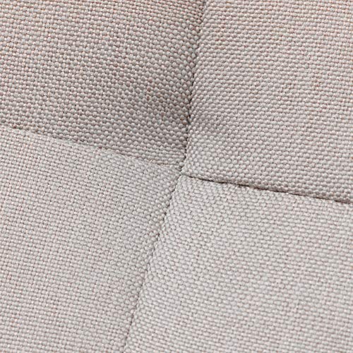 DAZONE Modern Armless Accent Chair/Single Seat Reception Sectional Sofa, 30