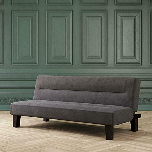 WXYQY Futon Sofa Bed Convertible Couch Lounger Modern Living Room Sleep Loveseat, Gray Living Room Furniture Set Sofa Bed