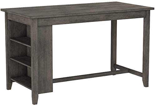 Signature Design by Ashley Caitbrook Counter Height Dining Room Table, Gray