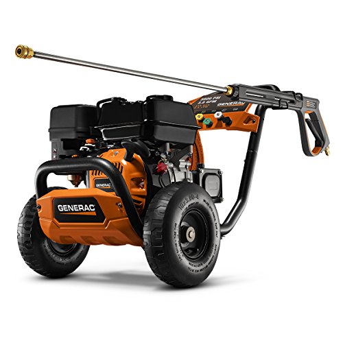 Generac 6924 3600 PSI 2.6 GPM 212cc Gas Powered Pressure Washer with Triplex Pump