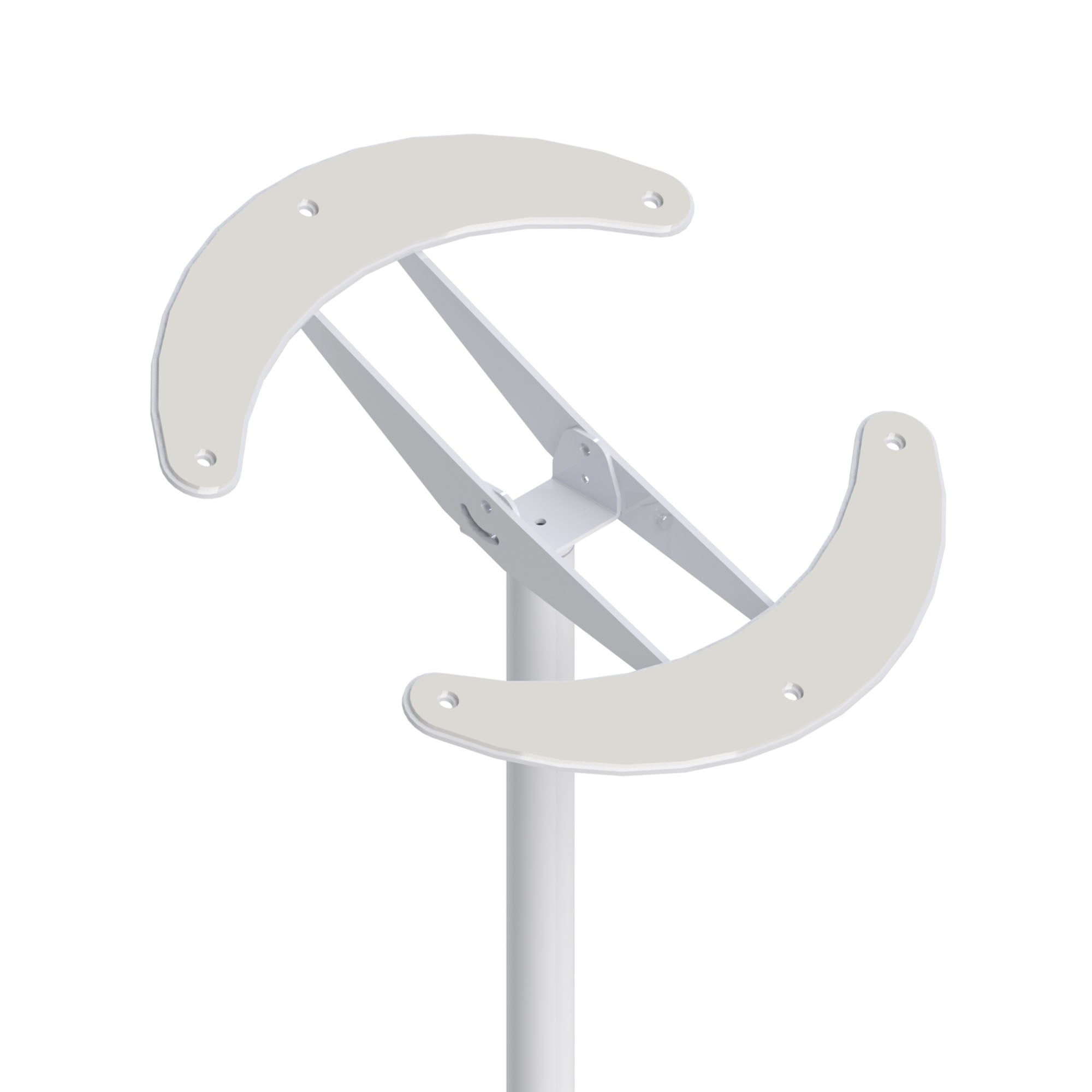 Healthcraft SuperPole™ with Angled Ceiling Plate