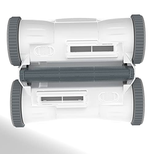 Aquabot SP200 Dual High Corrugated PVA Brush Automatic Robotic Universal In Ground Pool Cleaner Machine with Ultra Fine Filtration and 52 Foot Cord