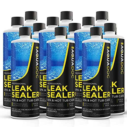 AquaDoc | Spa Leak Repair & Hot Tub Leak Sealer, Easily Fix a Leak for Pools & Spas, Hot Tub Leak Stop Kit to Fix a Leak in Spas. Hot Tub Leak Stops Leaks for Spas & can Stop Leaks for Hot Tubs