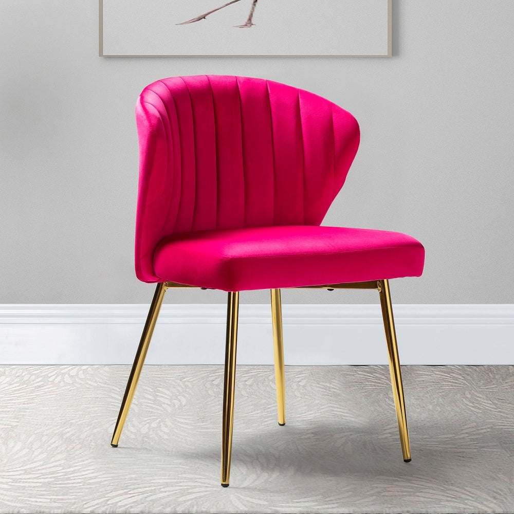 Luna Upholstered Side Chair with Tufted back