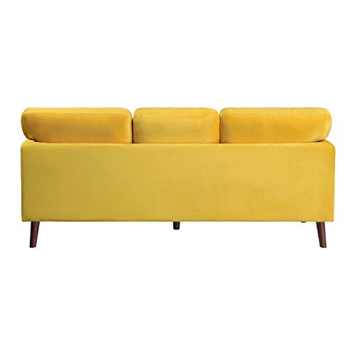 Lexicon Escandon Living Room Sofa, Yellow