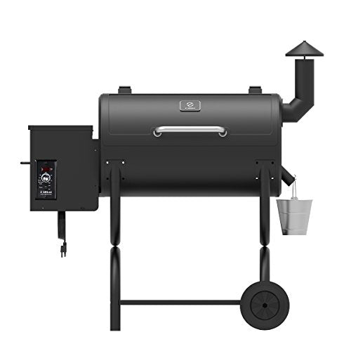 Z GRILLS ZPG-550B Wood Pellet Grill BBQ Smoker Black