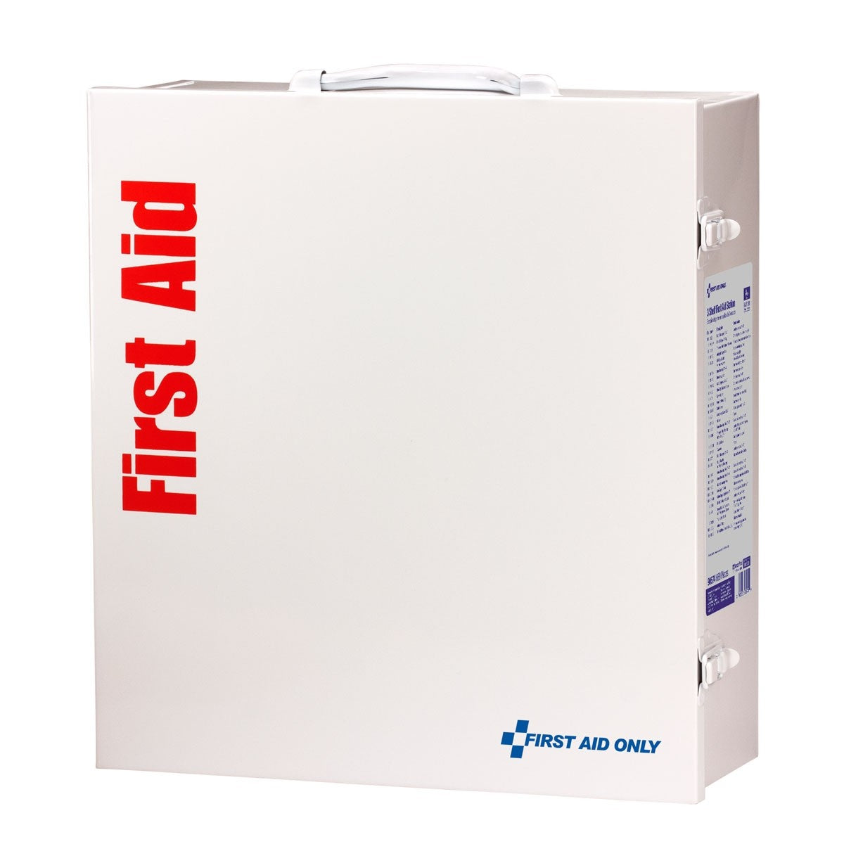 First Aid Only 3 Shelf First Aid Cabinet With Medications, ANSI Compliant, and Custom Logo (10 per order)