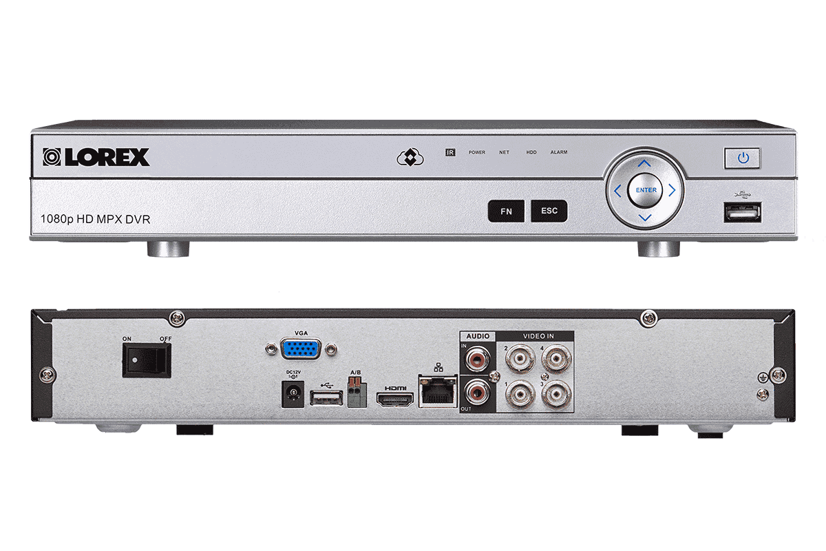 Lorex MPX422DW HD 1080P 4 Camera 4 Channel DVR Surveillance Security System New