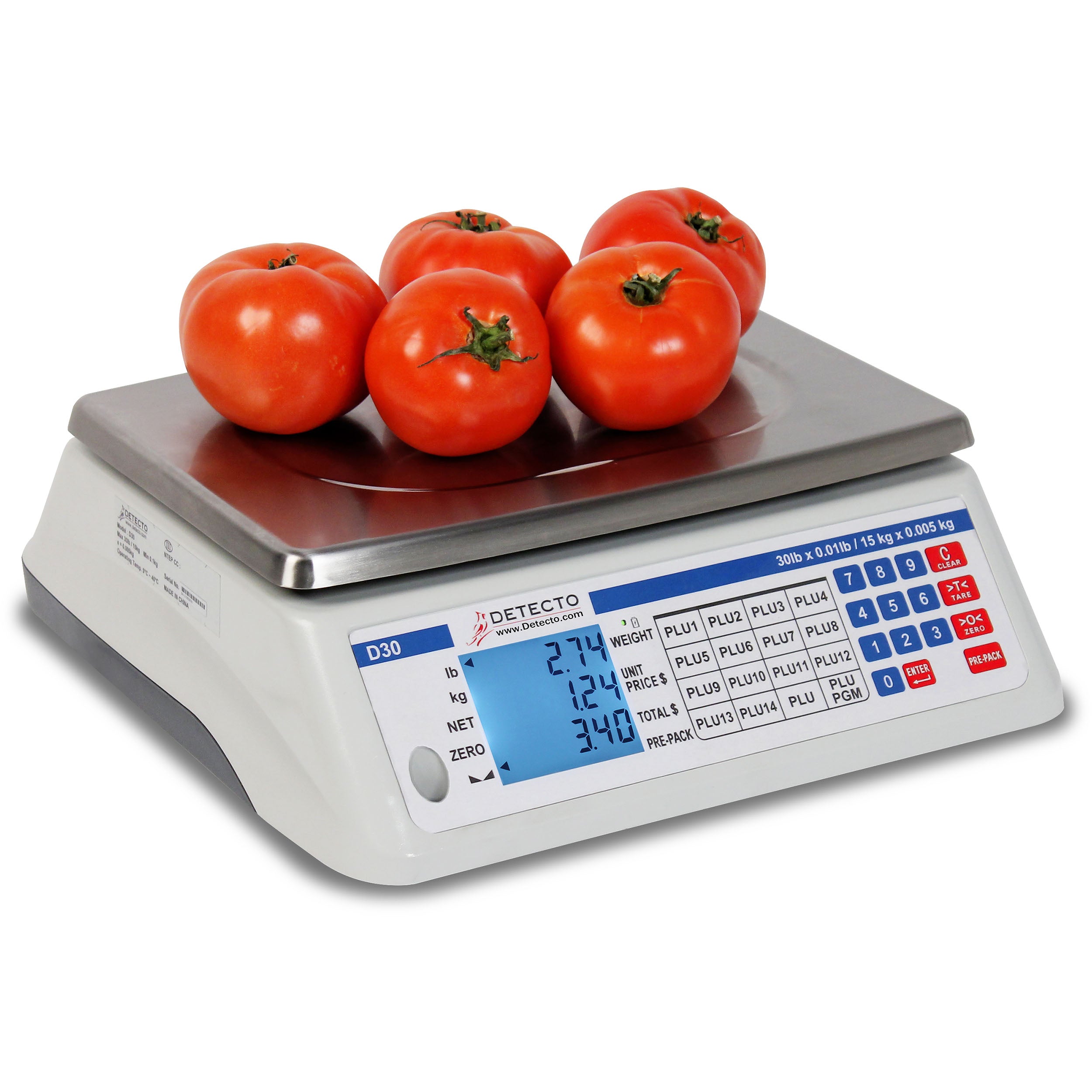 Detecto Low-Profile D Series Price Computing Scale