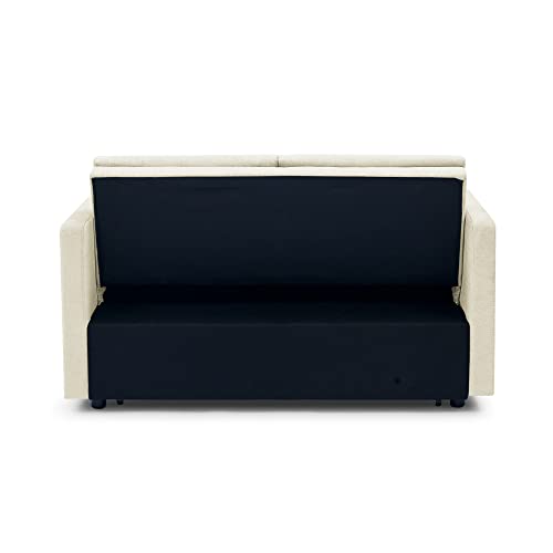 MOEO Loveseat Sleeper with Pull-Out Bed, 54.5