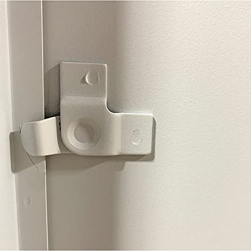 Acudor UF-5000 36 x 24 Inch Universal Flush Mount Access Panel Door Service Hatch with Stainless Steel Cam Latch & Concealed Hinge, White (2 Pack)