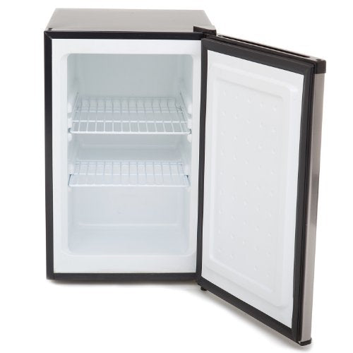 Whynter CUF-112SS 1.1 cu. ft. Energy Star Upright Lock-Stainless Steel Freezer, Cubic Feet & CUF-210SS Energy Star 2.1 cu. ft. Stainless Steel Upright Lock Compact Freezer/Refrigerators