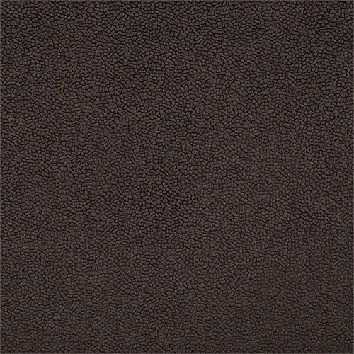 Pemberly Row Tufted Microfiber Sofa in Chocolate