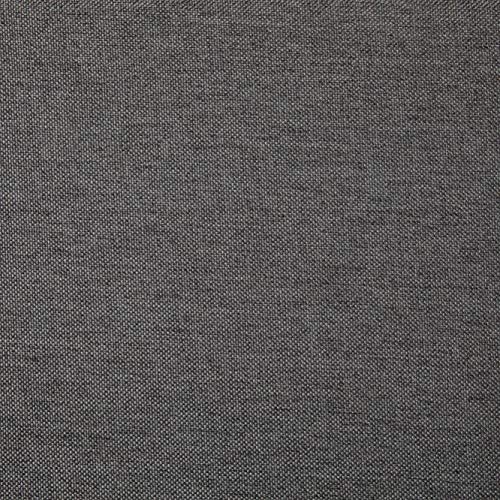 Mellow JULES Modern Armless Loveseat/Sofa/Couch, Dark Grey