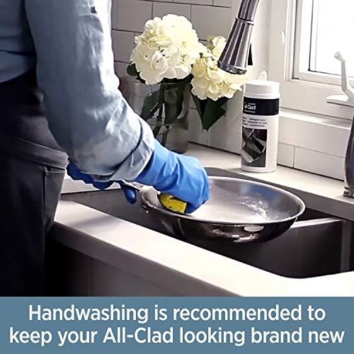 All-Clad D3 Stainless Cookware Set, Pots and Pans, Tri-Ply Stainless Steel, Professional Grade, 10-Piece