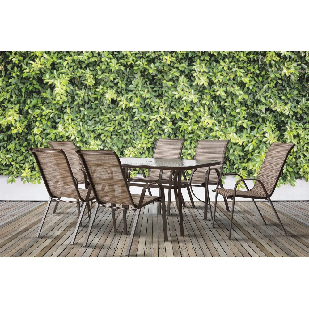 7 Pcs Patio Dining Set