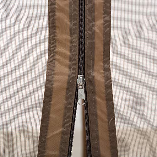 Sunjoy A109000100 Mason 11x11 ft. 2-Tone Pop Up Portable Steel Gazebo, Tan and Brown