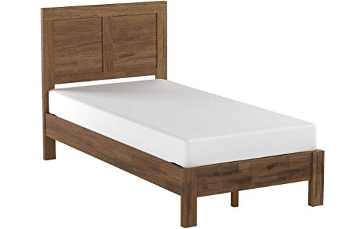 ZINUS Owen Wood Platform Bed Frame / Solid Wood Mattress Foundation / No Box Spring Needed / Wood Slat Support / Easy Assembly, Twin