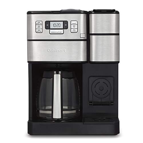 Cuisinart SS-GB1 Coffee Center Grind & Brew Plus Silver, 10.75