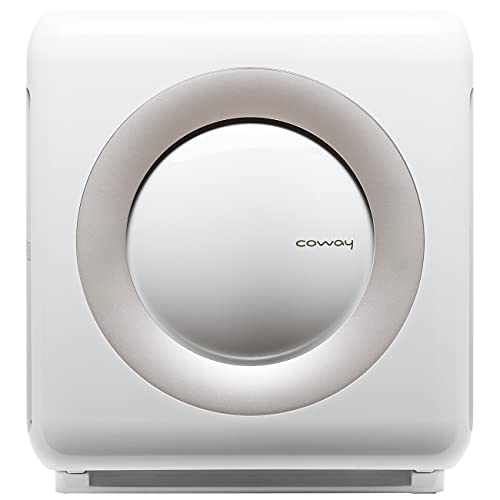 Coway AP-1512HH White HEPA Air Purifier, 16.8 x 18.3 x 9.6