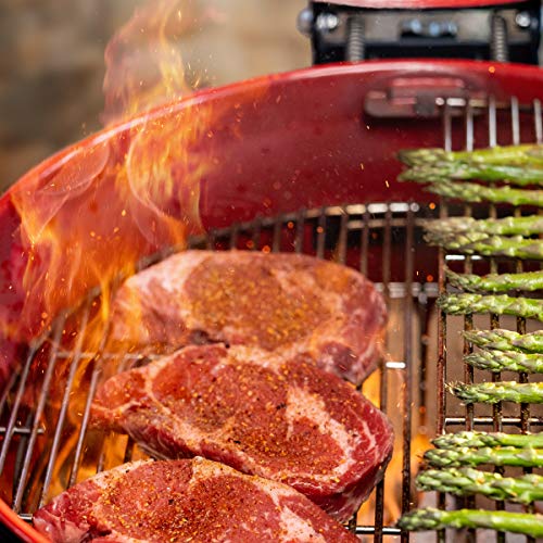 Kamado Joe KJ15040320 Kettle Joe 22 inch Charcoal Grill, Blaze Red