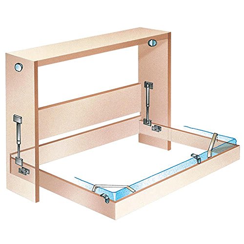 Fold Down Bed Mechanism - Side Mount Queen (67'' High X 84'' Wide)