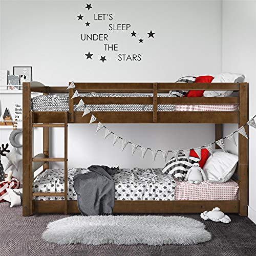 Dorel Living Phoenix Bed, Mocha Twin Bunk, Twin over Twin