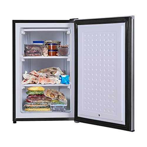 Frigidaire EFRF314-AMZ Upright Freezer 3.2 cu ft Stainless Platinum Design Series