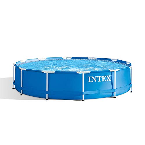 Intex 12 Foot x 30 Inch Above Ground Swimming Pool (Pump Not Included) (3 Pack)