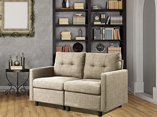 Modern Loveseat Couch 52