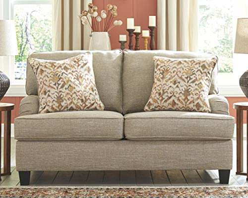 Signature Design by Ashley - Almanza Loveseat, Wheat