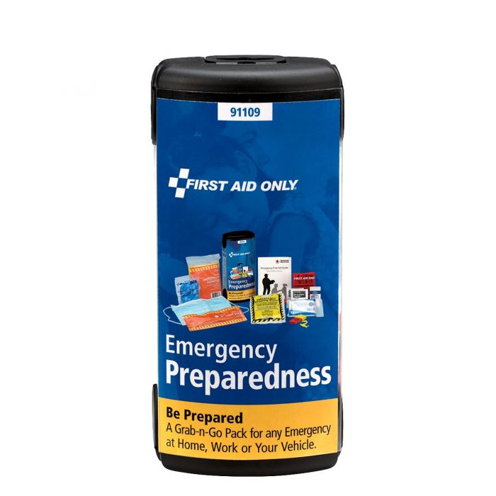First Aid Only Emergency Preparedness Grab-and-Go Pod (Case of 12)