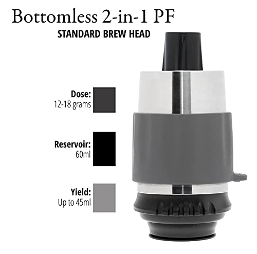 Flair Signature Espresso Maker - An all manual espresso press to handcraft espresso at home (Pressure Kit, Black)