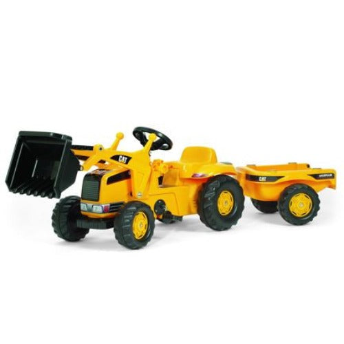 Kettler RollyKID CAT Tractor with Trailer