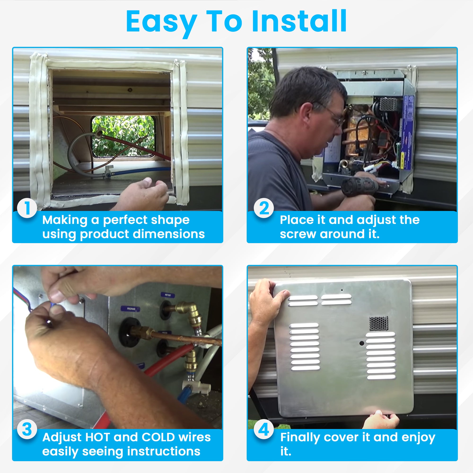 Precision Temp RV-550 EC Tankless Water Heater