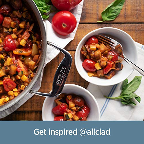 All-Clad D3 Stainless Cookware Set, Pots and Pans, Tri-Ply Stainless Steel, Professional Grade, 10-Piece