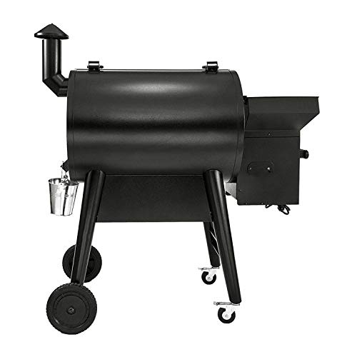 Z GRILLS ZPG-7002F2 8-in-1 Wood Pellet Stainless Steel Grill Smoker for Outdoor BBQ Cooking with Digital Temperature Control and Rain Cover, 694 Sq In