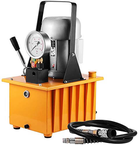 Happybuy Y51845 Electric 10000PSI Manual Valve Power-Units, Single Acting Hydraulic Pump