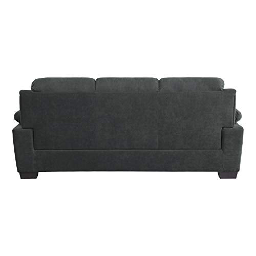 Lexicon Jett Living Room Sofa, Dark Gray