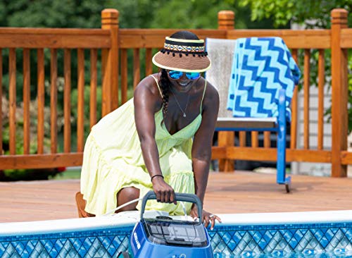 Blue Wave NE9865 Meridian Robotic Pool Cleaner, Blue, Teal