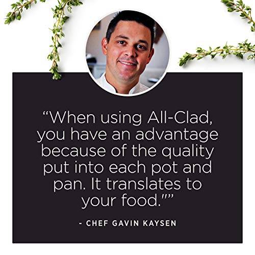 All-Clad E785SC64 Ha1 Hard Anodized Nonstick Dishwasher Safe PFOA Free Cookware Set, 10-Piece, Black