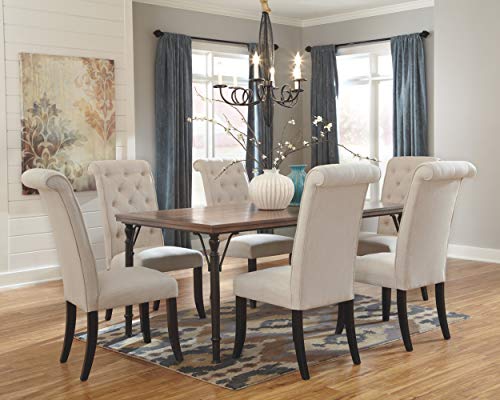 Signature Design by Ashley Tripton Dining Room Chair, Linen