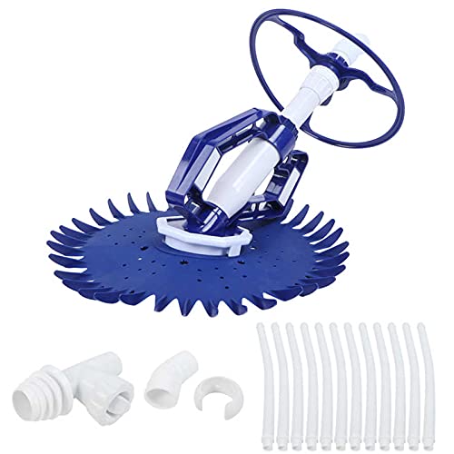 HIOD Tires Swimming Automatic Pool Cleaner Vacuum Pool Powerful Cleaning Suction Machine for Debris Floor Steps Hard Snow
