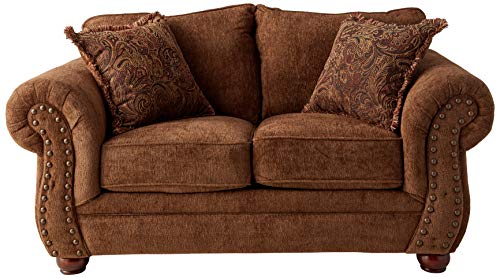 Lane Home Furnishings Outback Loveseat, Chocolate